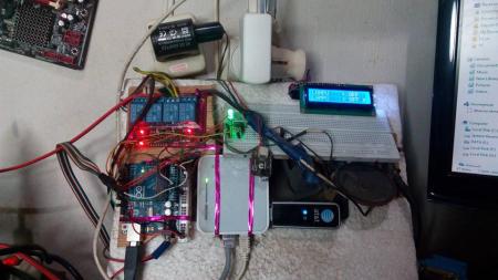 Simple Smarthom Kontrol Lampu dan Internet via IR